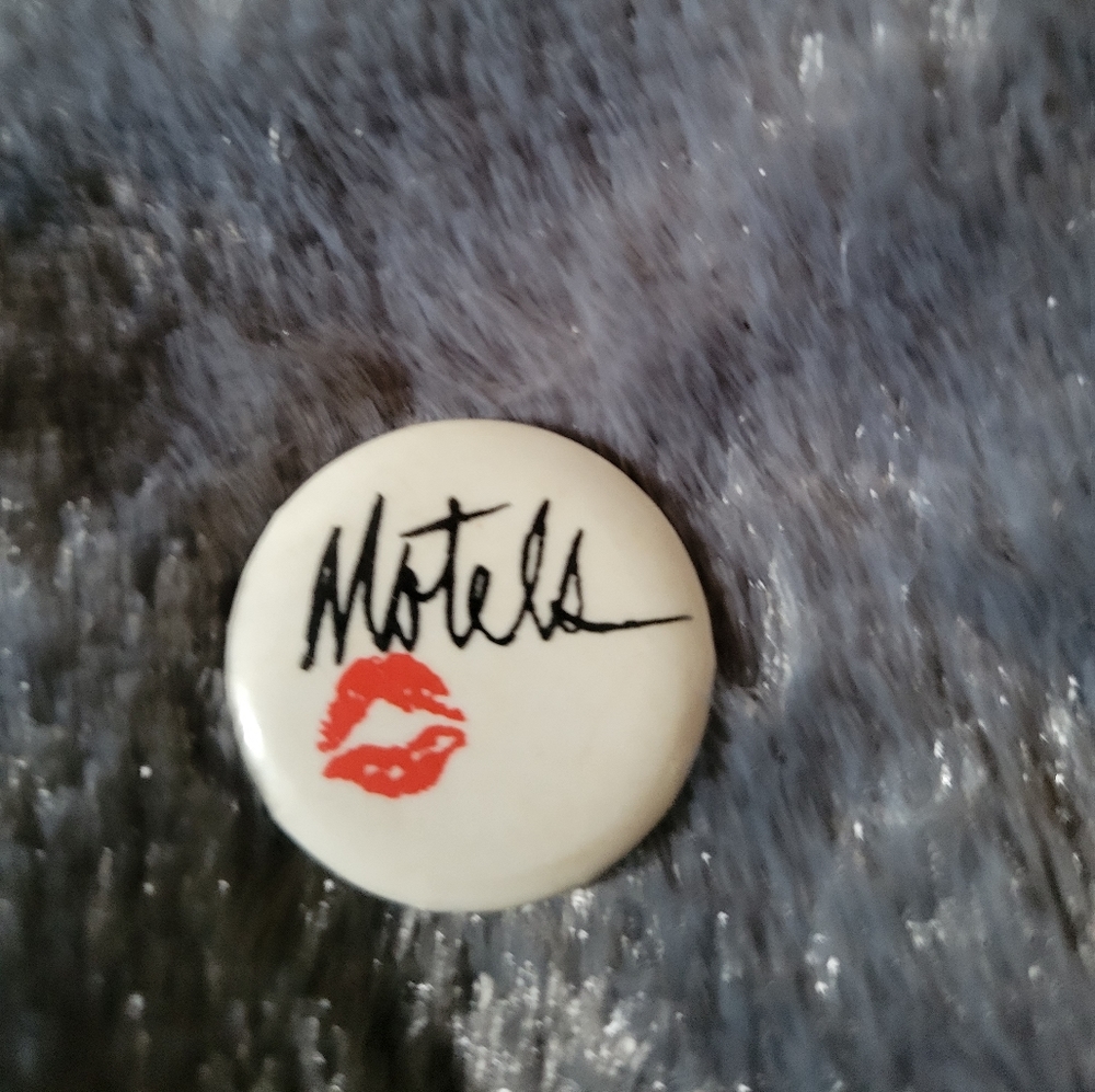 Rare vintage Motels band pin